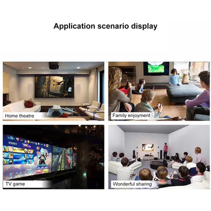 3 in 1 Micro USB + USB-C / Type-C + 8 Pin to HDMI HDTV Cable(Black) by buy2fix