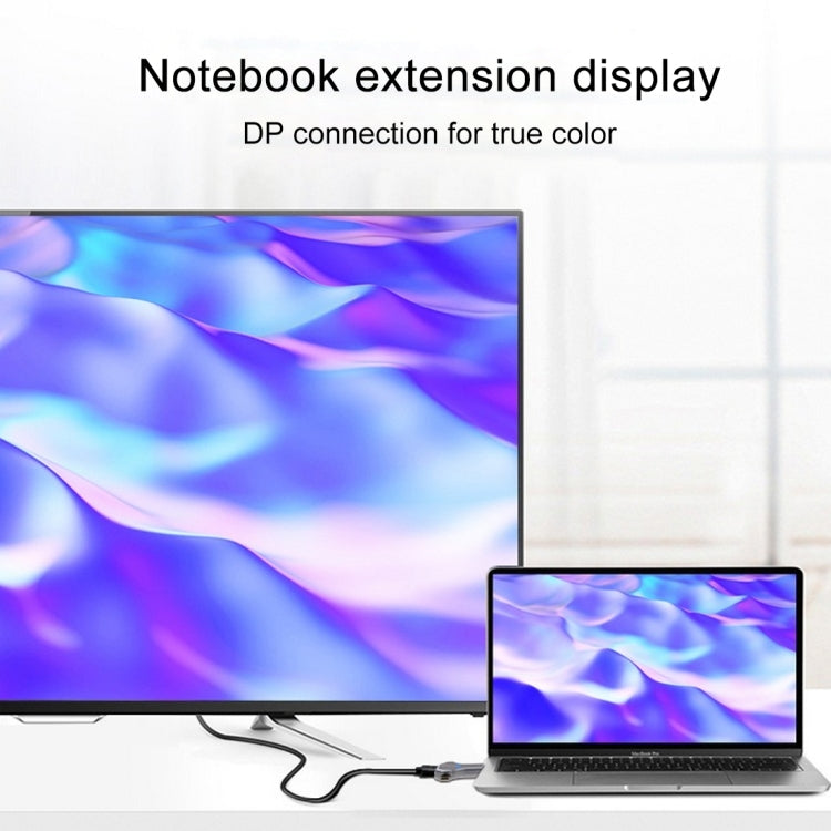 D63A DisplayPort + Mini DP + UCB-C / Type-C Male to HDMI Female 3 in 1 Adapter by buy2fix