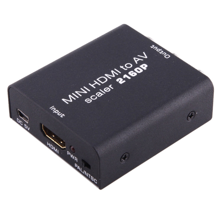 Mini HDMI to AV / CVBS Composite Video Signal Converter(Black) by buy2fix