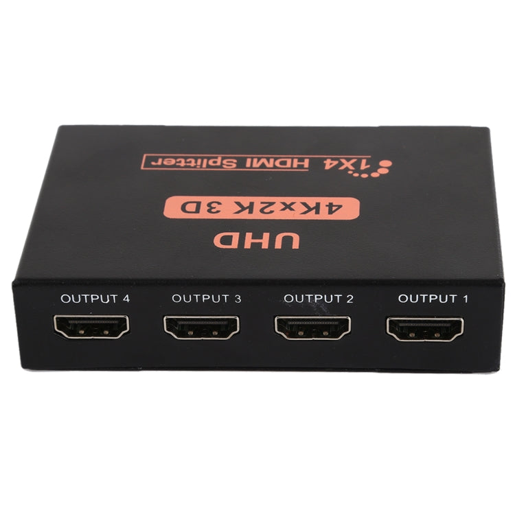 CY10 UHD 4K x 2K 3D 1 x 4 HDMI Splitter (EU Plug) by buy2fix