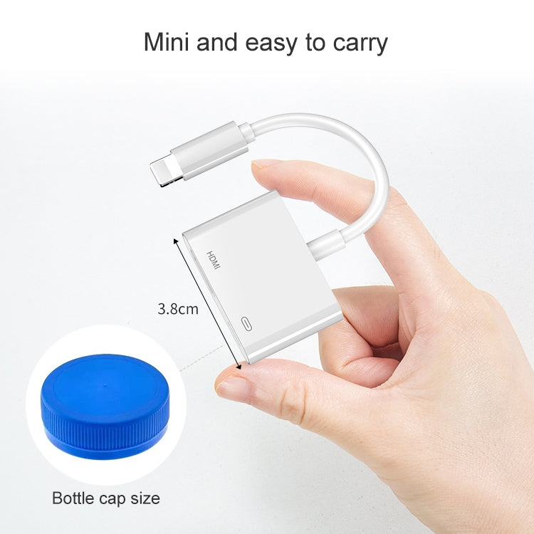 8 Pin to HDMI HDTV Projector Video Adapter Cable for iPhone by buy2fix