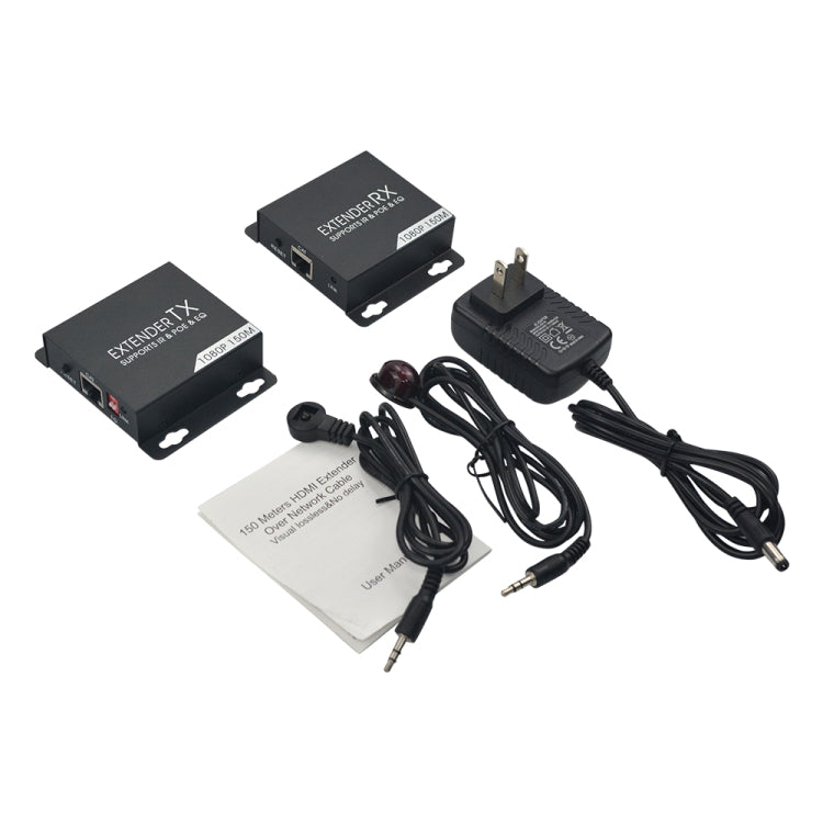 150m Over Network Cable Visual Lossless & No Delay HDMI Extender - Amplifier by buy2fix | Online Shopping UK | buy2fix