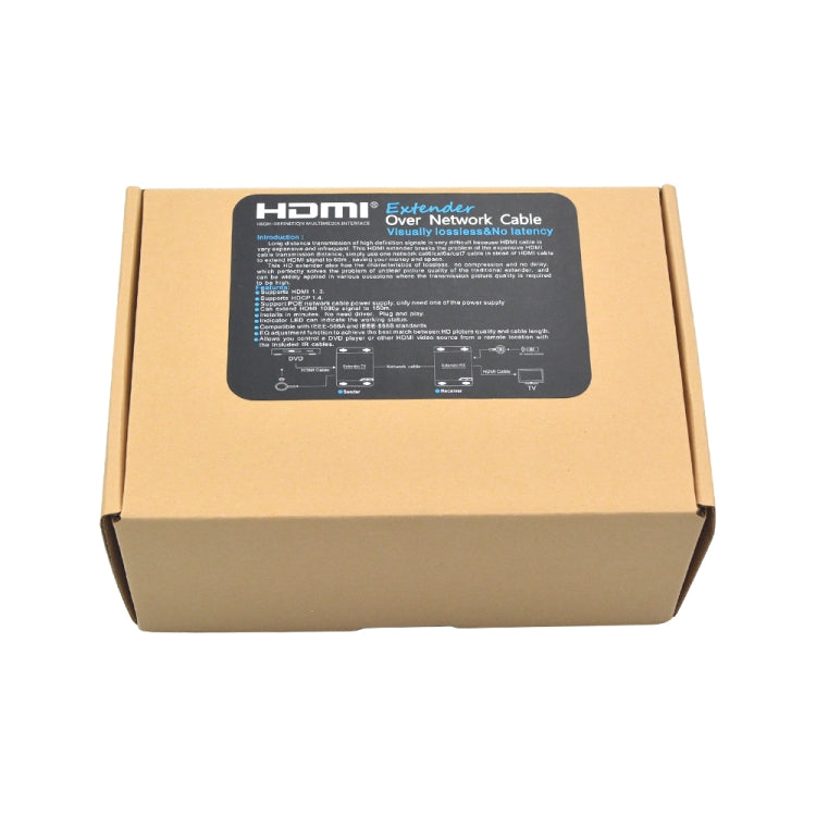 150m Over Network Cable Visual Lossless & No Delay HDMI Extender - Amplifier by buy2fix | Online Shopping UK | buy2fix