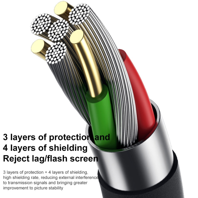 MG-HDM HDMI to HDMI Magnetic Adapter Cable, Length: 0.5m by buy2fix