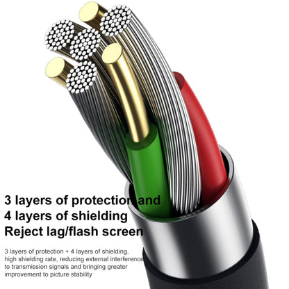 MG-HDM HDMI to HDMI Magnetic Adapter Cable, Length: 0.5m by buy2fix