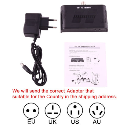 NEWKENG L008 SD-SDI / HD-SDI / 3G-SDI to HDMI Video Converter by buy2fix