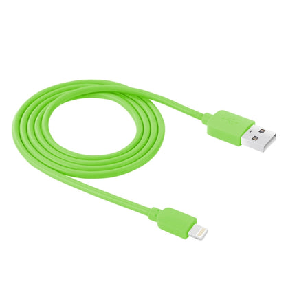HAWEEL 1m High Speed 35 Cores 8 Pin to USB Sync Charging Cable for iPhone, iPad(Green) by buy2fix