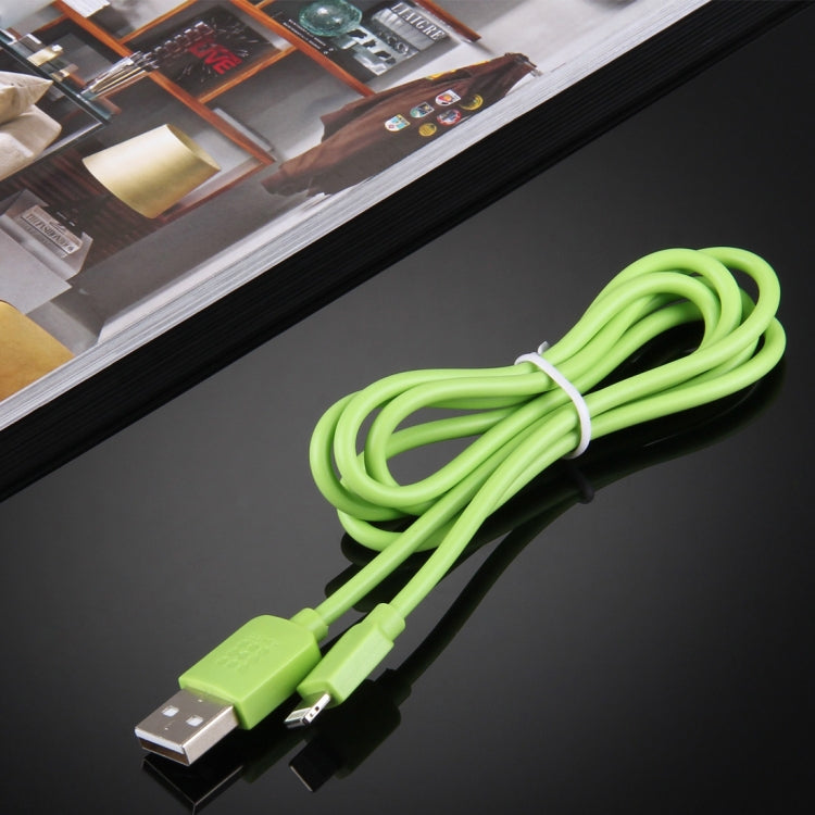 HAWEEL 1m High Speed 35 Cores 8 Pin to USB Sync Charging Cable for iPhone, iPad(Green) by buy2fix