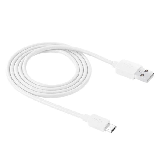 HAWEEL 1m High Speed 35 Cores Micro USB to USB Data Sync Charging Cable(White) - Micro USB Cable by buy2fix | Online Shopping UK | buy2fix