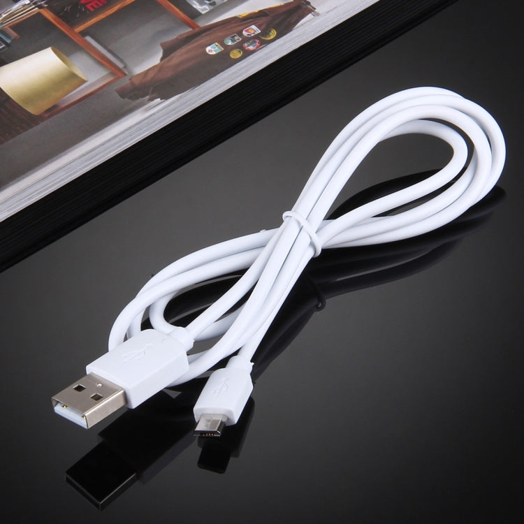 HAWEEL 1m High Speed 35 Cores Micro USB to USB Data Sync Charging Cable(White) - Micro USB Cable by buy2fix | Online Shopping UK | buy2fix