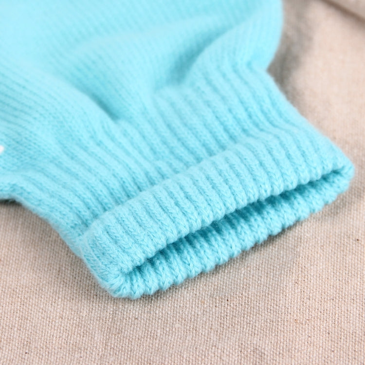 HAWEEL Three Fingers Touch Screen Gloves for Men, For iPhone, Galaxy, Huawei, Xiaomi, HTC, Sony, LG and other Touch Screen Devices(Blue) - Touch Gloves by HAWEEL | Online Shopping UK | buy2fix