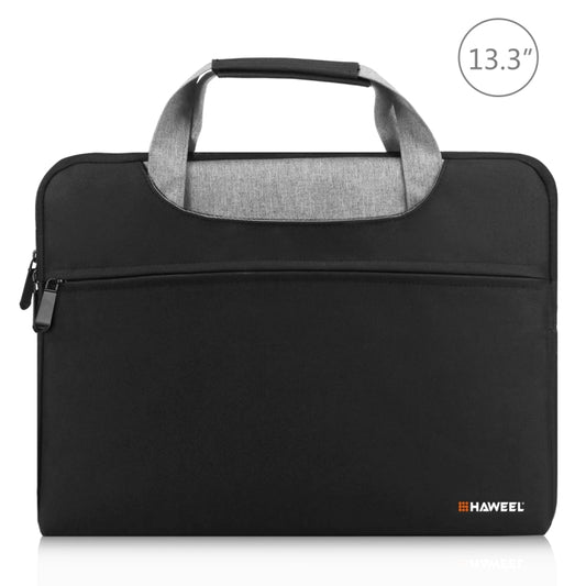 HAWEEL 13-15 inch Laptop Handbag For Macbook, Samsung, Lenovo, Sony, DELL Alienware, CHUWI, ASUS, HP Laptop(Black) by HAWEEL