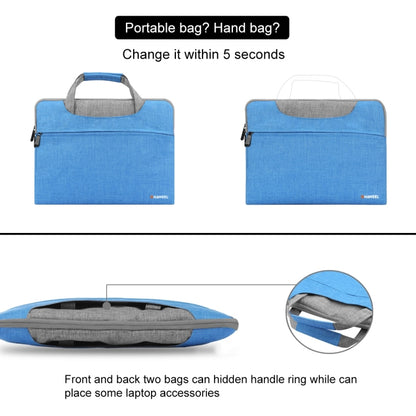 HAWEEL 13-15 inch Laptop Handbag For Macbook, Samsung, Lenovo, Sony, DELL Alienware, CHUWI, ASUS, HP Laptop(Blue) by HAWEEL