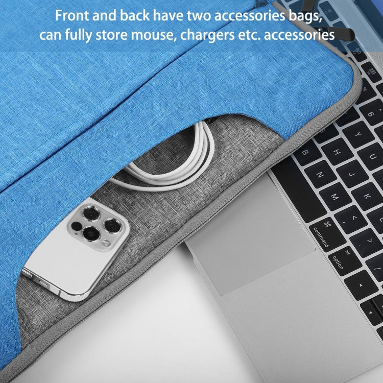HAWEEL 13-15 inch Laptop Handbag For Macbook, Samsung, Lenovo, Sony, DELL Alienware, CHUWI, ASUS, HP Laptop(Blue) by HAWEEL