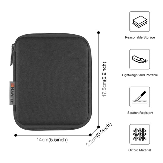 HAWEEL Watch Band Organizer Box Earphones / U Disk / Digital Cable Storage Case(Black) - Others by HAWEEL | Online Shopping UK | buy2fix