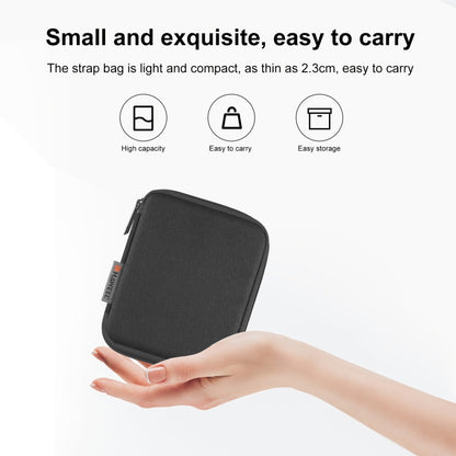 HAWEEL Watch Band Organizer Box Earphones / U Disk / Digital Cable Storage Case(Black) - Others by HAWEEL | Online Shopping UK | buy2fix