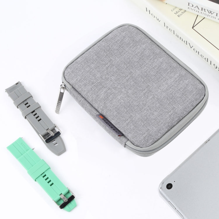 HAWEEL Watch Band Organizer Box Earphones / U Disk / Digital Cable Storage Case(Grey) - Others by HAWEEL | Online Shopping UK | buy2fix