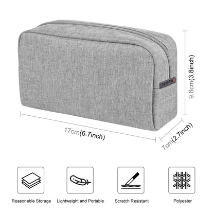 HAWEEL Electronic Organizer Storage Bag for Charger, Power Bank, Cables, Mouse, Earphones, Size: S(Grey) - Digital Storage Bag by HAWEEL | Online Shopping UK | buy2fix