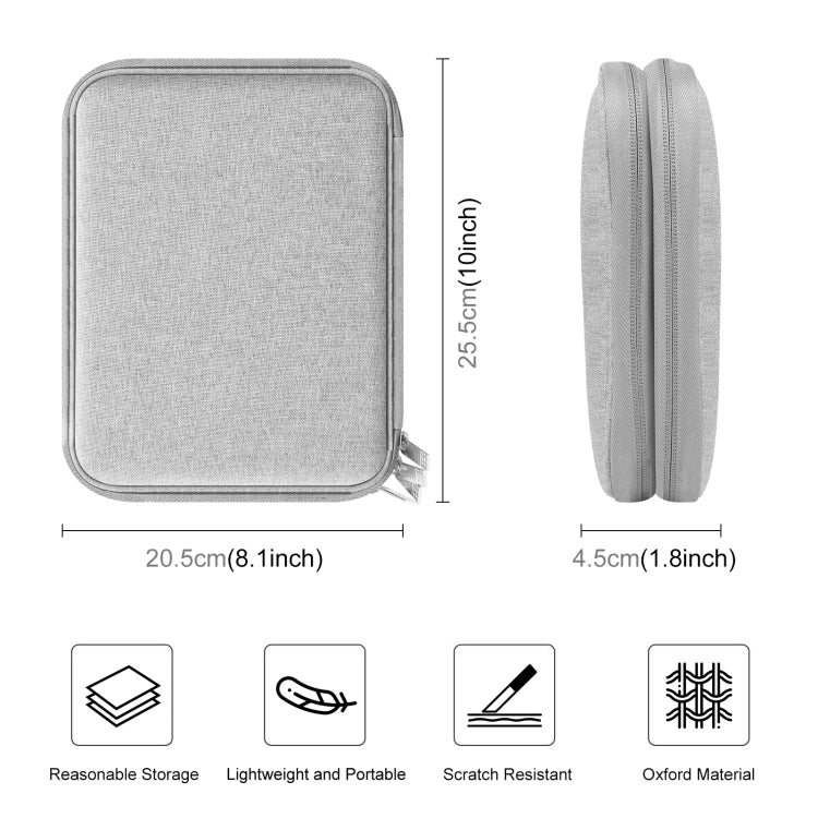 HAWEEL Watch Band Organizer Box Earphones / U Disk / Digital Cable Storage Case (Grey) - Others by HAWEEL | Online Shopping UK | buy2fix