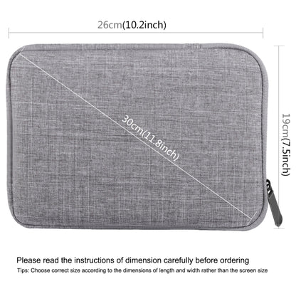 HAWEEL 9.7 inch Sleeve Case Zipper Briefcase Carrying Bag, For iPad 9.7 inch / iPad Pro 9.7 inch, Galaxy, Lenovo, Sony, Xiaomi, Huawei 9.7 inch Tablets(Grey) by HAWEEL