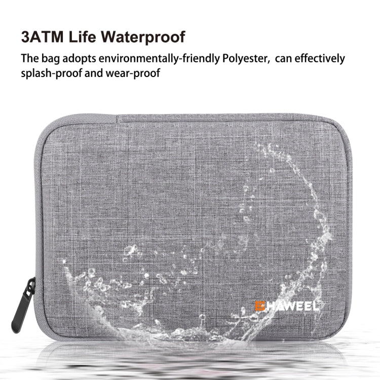 HAWEEL 9.7 inch Sleeve Case Zipper Briefcase Carrying Bag, For iPad 9.7 inch / iPad Pro 9.7 inch, Galaxy, Lenovo, Sony, Xiaomi, Huawei 9.7 inch Tablets(Grey) by HAWEEL