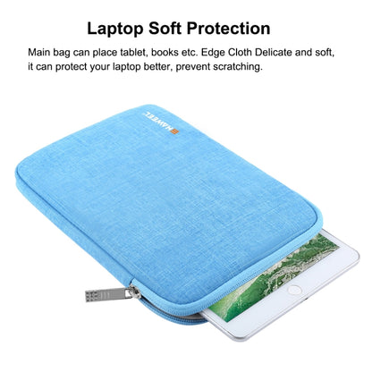 HAWEEL 9.7 inch Sleeve Case Zipper Briefcase Carrying Bag, For iPad 9.7 inch / iPad Pro 9.7 inch, Galaxy, Lenovo, Sony, Xiaomi, Huawei 9.7 inch Tablets(Blue) - Other by HAWEEL | Online Shopping UK | buy2fix
