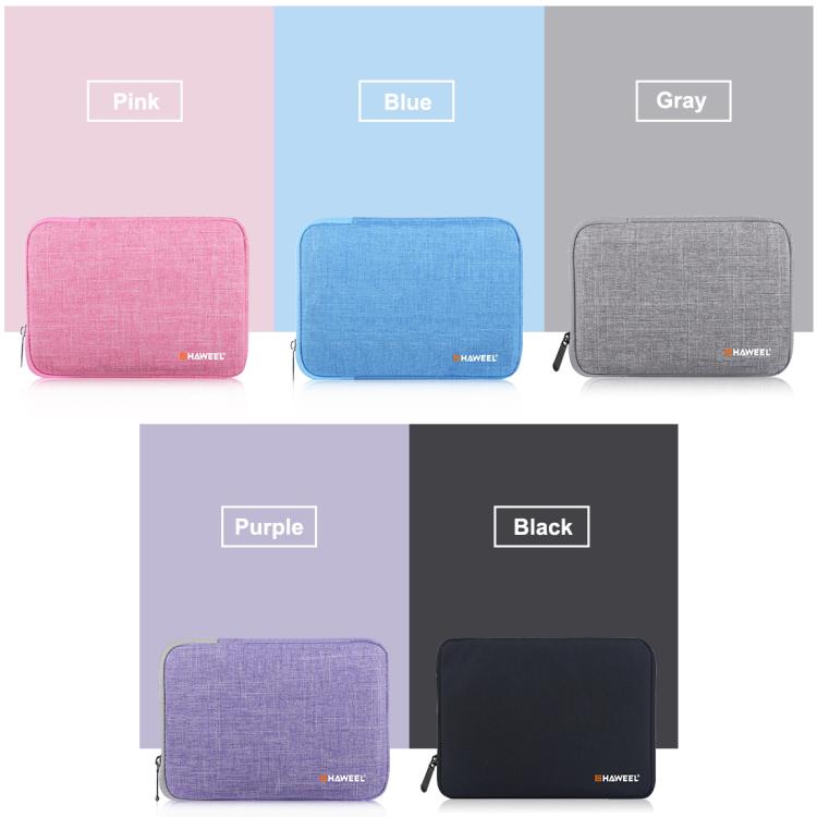 HAWEEL 9.7 inch Sleeve Case Zipper Briefcase Carrying Bag, For iPad 9.7 inch / iPad Pro 9.7 inch, Galaxy, Lenovo, Sony, Xiaomi, Huawei 9.7 inch Tablets(Blue) - Other by HAWEEL | Online Shopping UK | buy2fix