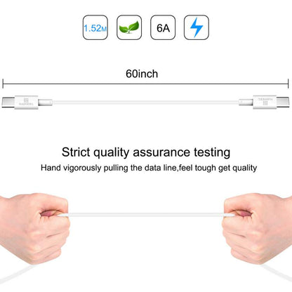 HAWEEL 100W USB-C / Type-C to USB-C / Type-C Fast Charging Data Cable, Length: 1.52m - USB-C & Type-C Cable by HAWEEL | Online Shopping UK | buy2fix