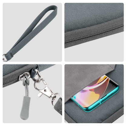 HAWEEL Splash-proof Pouch Sleeve Tablet Bag for iPad, 9.7 -11 inch Tablets(Grey) - Protective Bag by HAWEEL | Online Shopping UK | buy2fix
