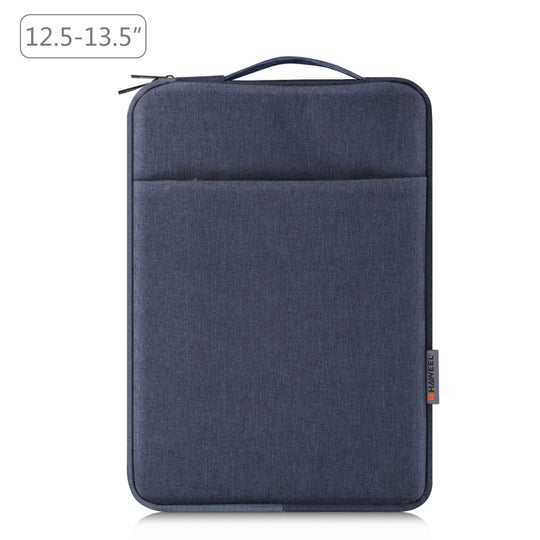 HAWEEL Laptop Sleeve Case Zipper Briefcase Bag with Handle for 12.5-13.5 inch Laptop(Gray Blue)