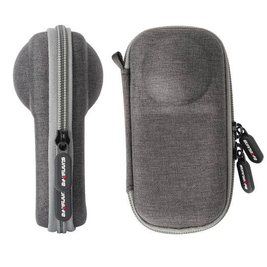 For Insta360 X6 Sunnylife Portable Carrying Case Mini Body Protective Bag (Grey)