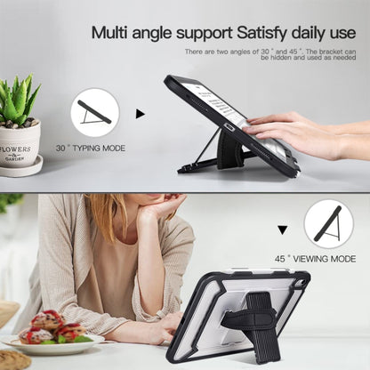 For iPad 2025 / 2022 360 Full Body Shockproof Tablet Case with Grip & Holder & Pen Slot(Black) - iPad 2025 / 2022 Cases by buy2fix | Online Shopping UK | buy2fix