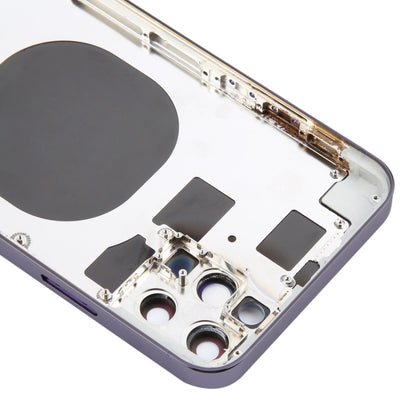 Back Cover with Appearance Imitation of iP13 Pro Max for iPhone 11 Pro Max(Purple) by buy2fix