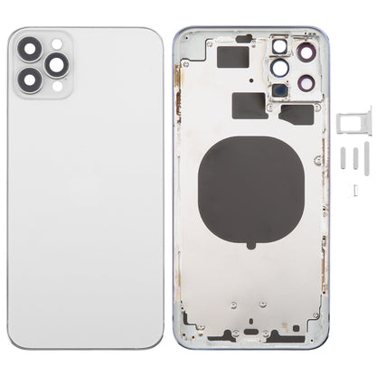 Back Cover with Appearance Imitation of iP13 Pro Max for iPhone 11 Pro Max(White) by buy2fix