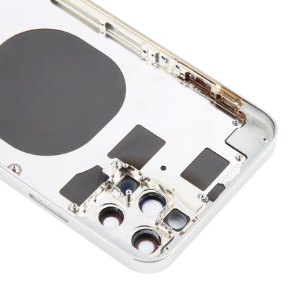 Back Cover with Appearance Imitation of iP13 Pro Max for iPhone 11 Pro Max(White) by buy2fix