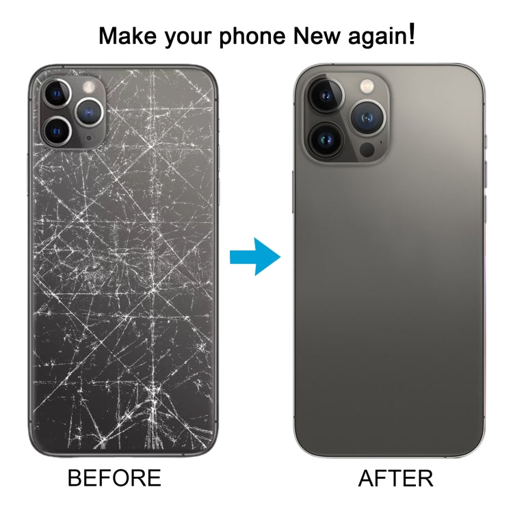 Back Cover with Appearance Imitation of iP13 Pro Max for iPhone 11 Pro Max(White) by buy2fix