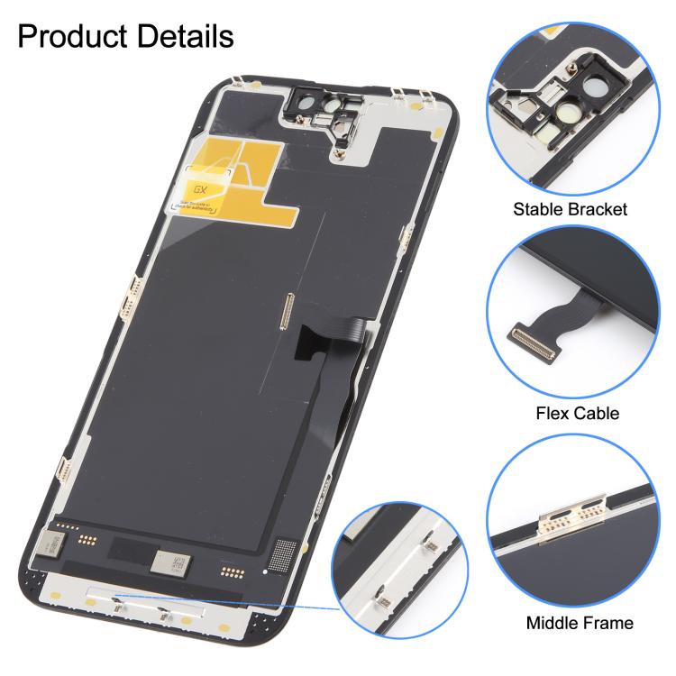 GX Hard OLED Screen For iPhone 14 Pro Max - LCD Related Parts by GX | Online Shopping UK | buy2fix