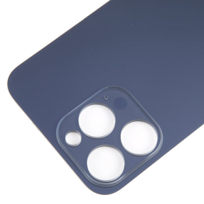 For iPhone 15 Pro Max Glass Battery Back Cover(Blue) - Back Cover by buy2fix | Online Shopping UK | buy2fix