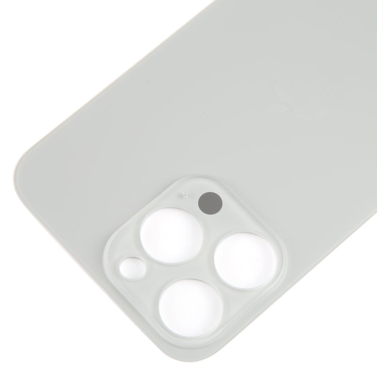For iPhone 15 Pro Max Glass Battery Back Cover(Titanium) - Back Cover by buy2fix | Online Shopping UK | buy2fix