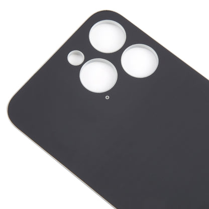 For iPhone 15 Pro Max Glass Battery Back Cover(Titanium) - Back Cover by buy2fix | Online Shopping UK | buy2fix
