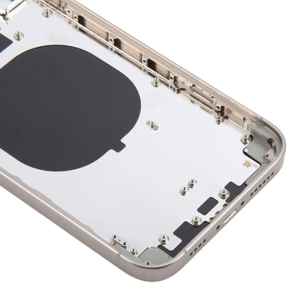 Back Cover with Appearance Imitation of iP15 Pro for iPhone 11(Titanium) by buy2fix