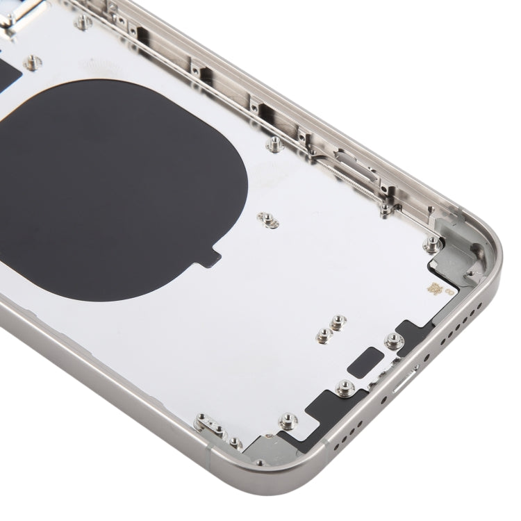 Back Cover with Appearance Imitation of iP15 Pro for iPhone 11(White) by buy2fix