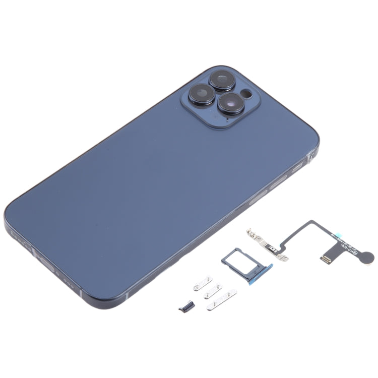 Back Cover with Appearance Imitation of iP15 Pro for iPhone XS(Blue) by buy2fix