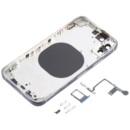 Back Cover with Appearance Imitation of iP15 Pro for iPhone XS(Blue) by buy2fix