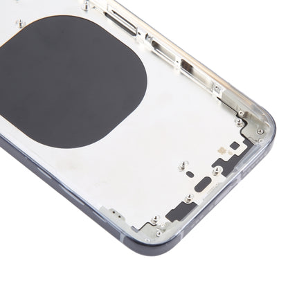 Back Cover with Appearance Imitation of iP15 Pro for iPhone XS(Blue) by buy2fix