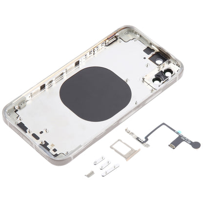 Back Cover with Appearance Imitation of iP15 Pro for iPhone XS(Titanium) by buy2fix