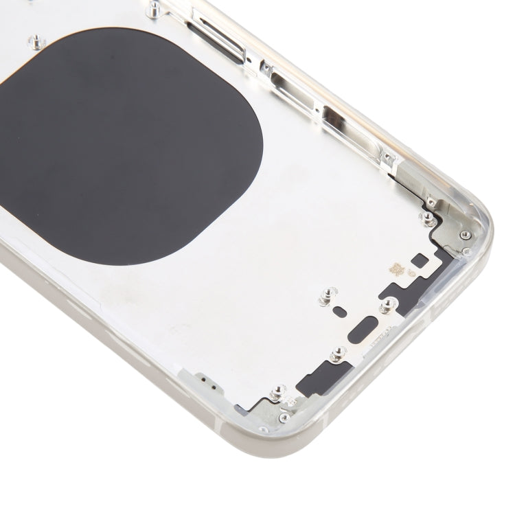 Back Cover with Appearance Imitation of iP15 Pro for iPhone XS(Titanium) by buy2fix