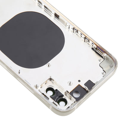 Back Cover with Appearance Imitation of iP15 Pro for iPhone XS(Titanium) by buy2fix