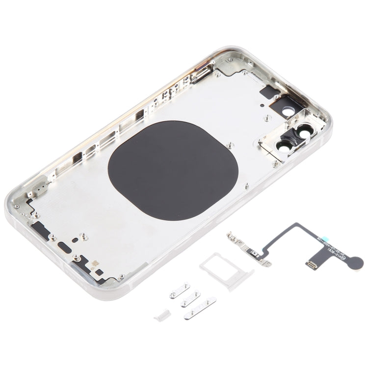 Back Cover with Appearance Imitation of iP15 Pro for iPhone XS(White) by buy2fix