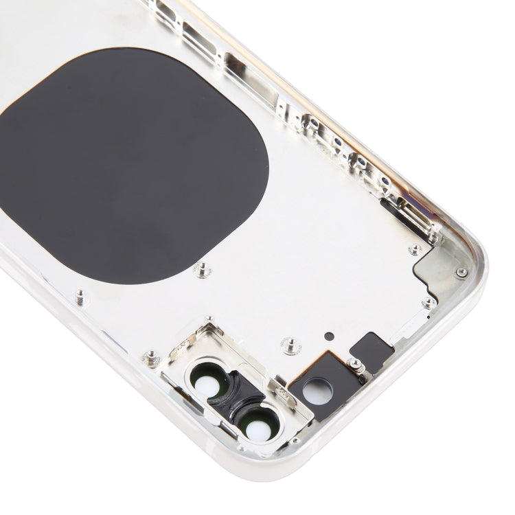 Back Cover with Appearance Imitation of iP15 Pro for iPhone XS(White) by buy2fix